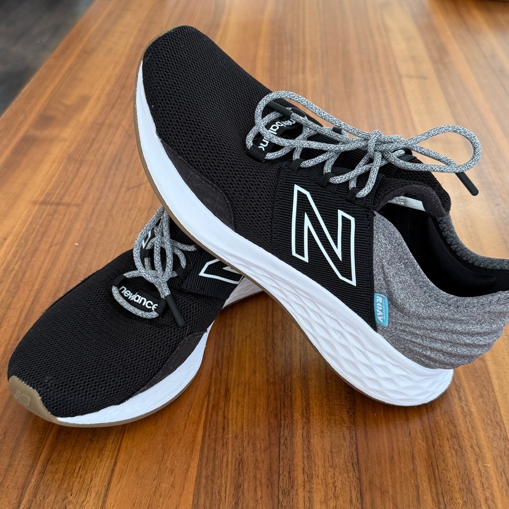 New Balance Black and Gray Athletic Shoes